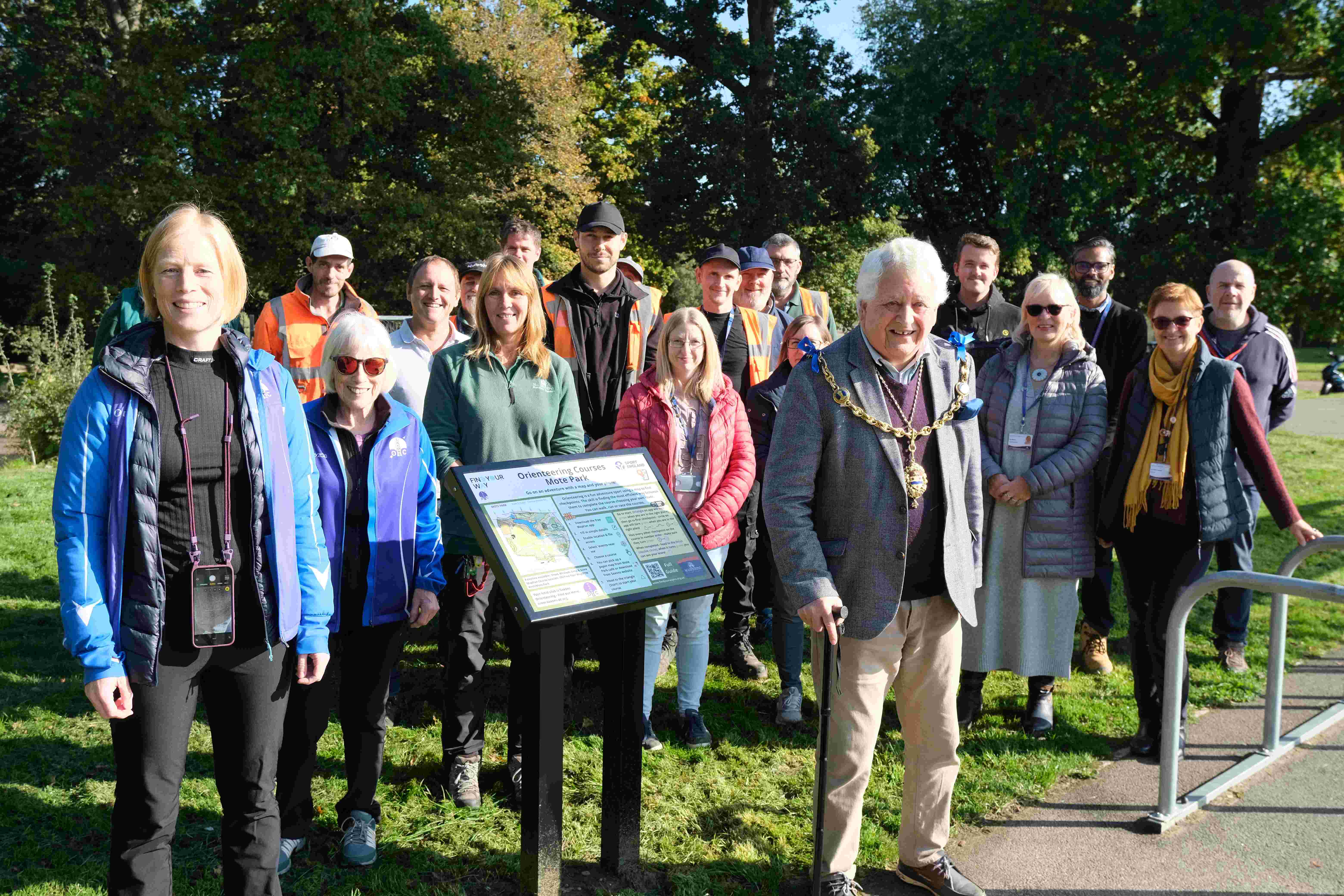 Orienteering in Mote Park image